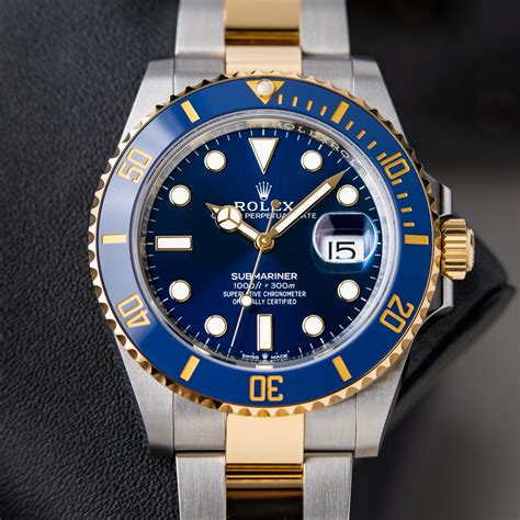 rolex submariner 2 tone 2020|2022 rolex submariner date bluesy.